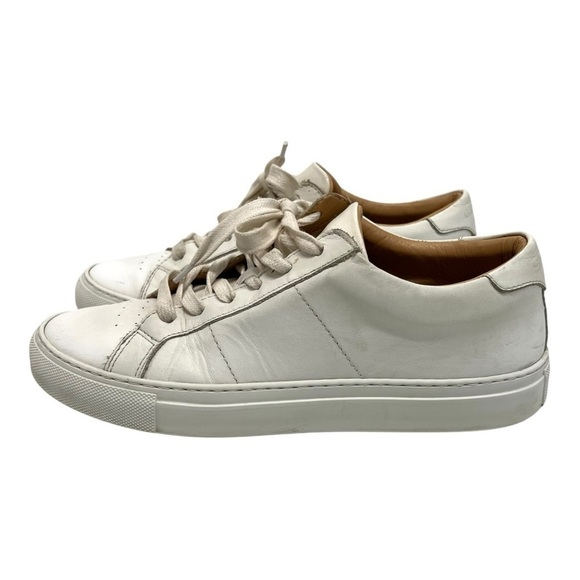 Greats Brooklyn Royale White Leather Casual Contemporary Sneakers Women’s 8.5 - Picture 6 of 13
